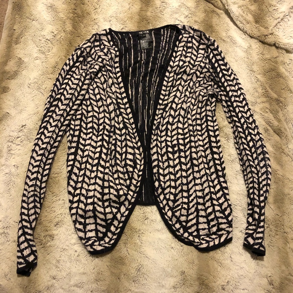 Patterned cardigan